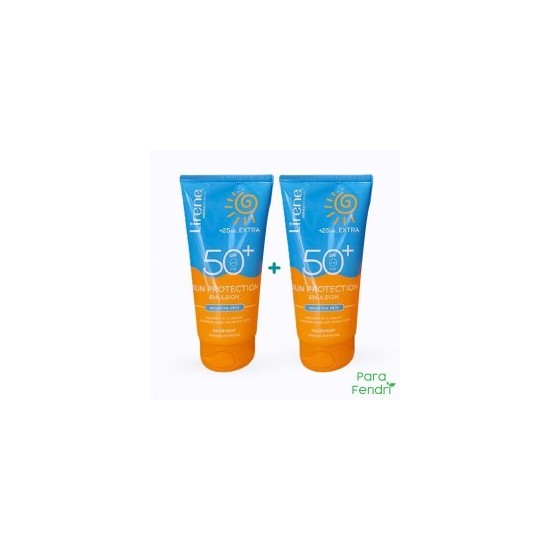 LIRENE LOTION SPF 50 CORPS ET VISAGE 175ML LOT DE 2, ENFANTS ET ADULTES