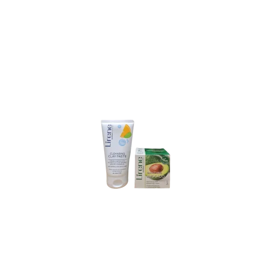 LIRENE PACK GEL NETTOYANT ECLAIRCISSANT + CREME HYDRATANTE VEGAN