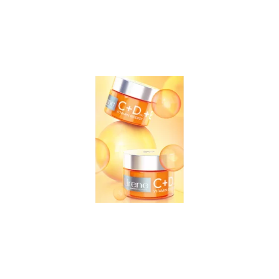 LIRENE C+D Crème Hydratante En Profondeur LOT DE 2- Peaux Sèches Et Sensibles 50ML