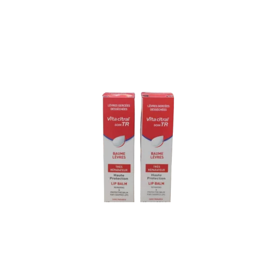 VITA CITRAL Baume Lèvres Très Réparateur 15ML LOT DE 2