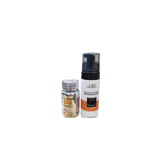 LRP MOUSSE NETTOYANTE VITAMINE C + KENKO POWER VIT C