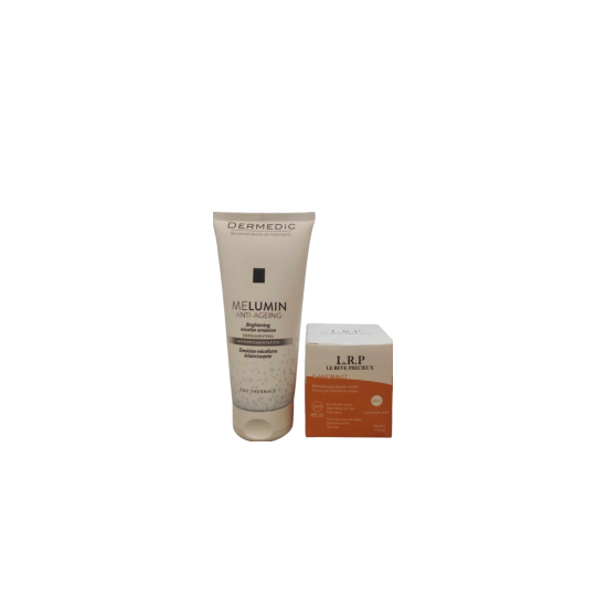 PACK LRP CREME HYDRATANTE VIT C + DERMEDIC MELUMIN EMULSION