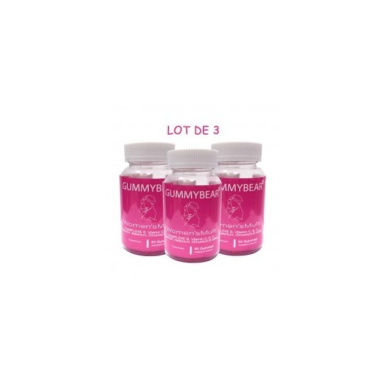 GUMMYBEAR WOMEN'S MULTI LOT DE 3