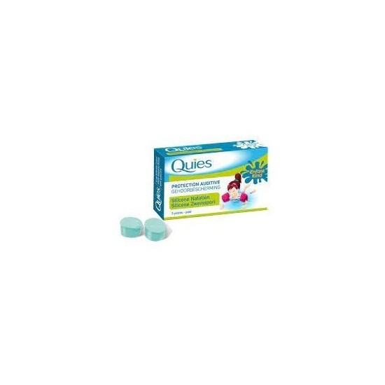 QUIES PROTECTION AUDITIVE FILTRE NATATION EN SILICONE ENFANT