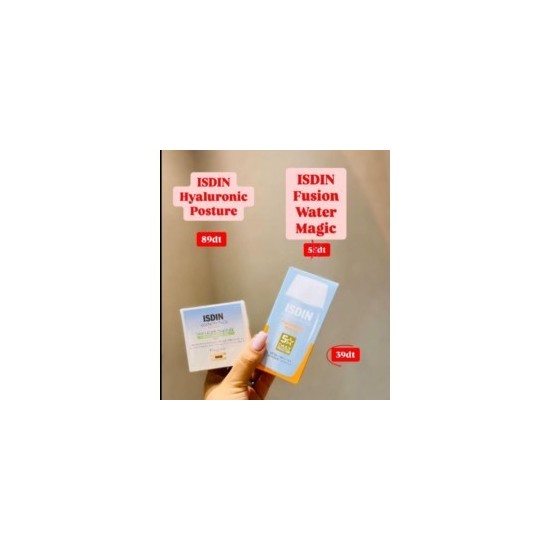 ISDIN HYALURONIC POSTURE +ISDIN FUSION WATER ECRAN INVISIBLE