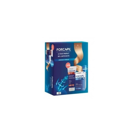 ARKOPHARMA FORCAPIL COFFRET LE DUO PARFAIT ANTI CHUTE