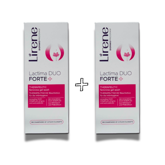 LIRENE LACTIMA DUO FORTE + LOT DE 2 GELS INTIMES