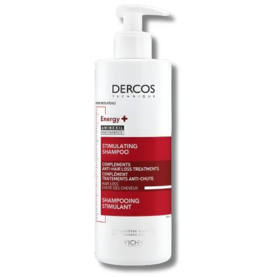 VICHY DERCOS - SHAMPOOING ENERGISANT 400ML pour Cheveux