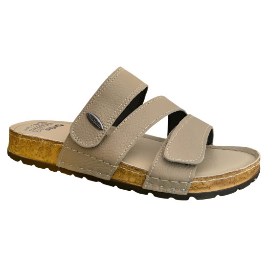ORTHO CLAQ CLAQUETTES ORTHOPEDIQUES BEIGES AVEC ATTACHES