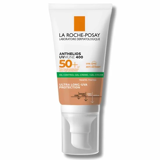 LA ROCHE POSAY ANTHELIOS UVMUNE 400 OIL CONTROL GEL CREME TEINTE SP...