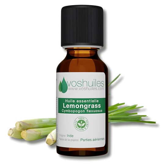 VOSHUILES HUILE ESSENTIELLE DE LEMONGRASS