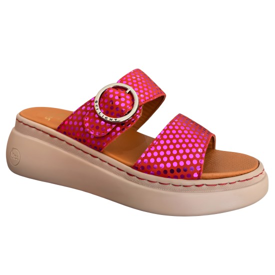 STILIGHT CLAQUETTES ORTHOPÉDIQUES COULEUR ROSE CHANGEANTE FEMMES
