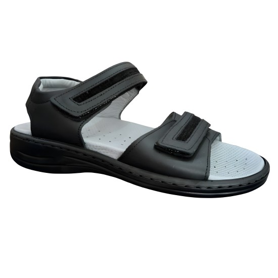 STILIGHT SANDALES ORTHOPÉDIQUES NOIRES HOMMES