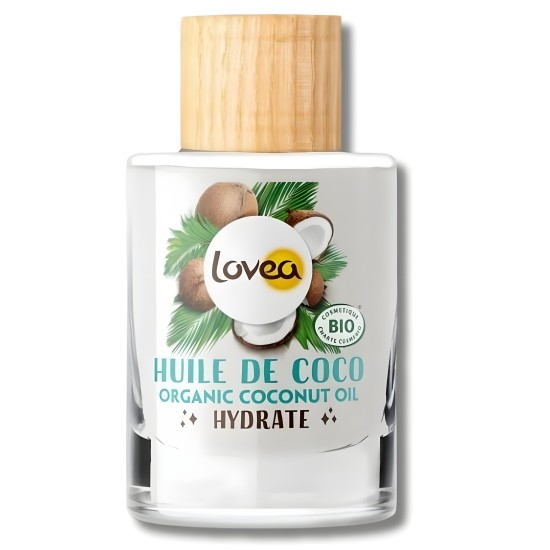 LOVEA HUILE DE BEAUTÉ HYDRATANTE À L'HUILE DE COCO BIO 50ML