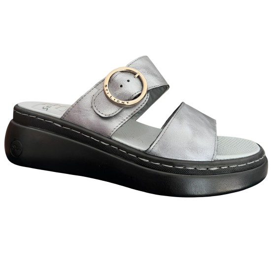 STI LIGHT CLAQUETTES ORTHOPEDIQUES GRIS FEMME