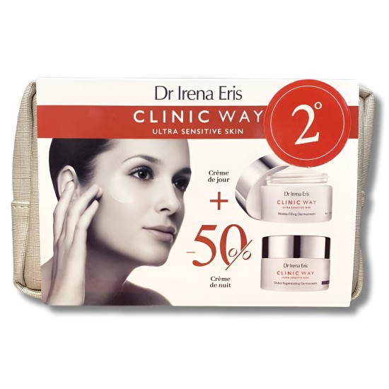 CLINIC WAY COFFRET N°2 CRÈME DE JOUR N°2+ CREME NUIT N°2