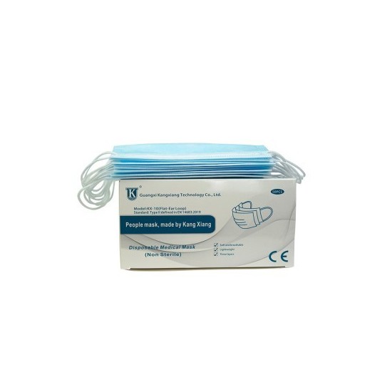 Masque Medical Jetable Bavettes paquet de 50 pièces