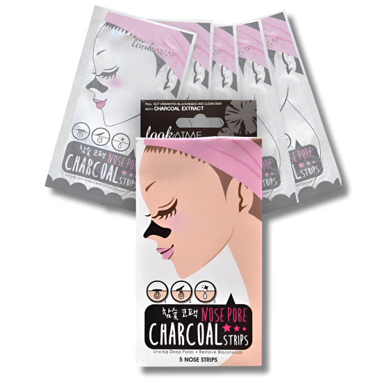 LOOK AT ME NOSE PORE STRIPS CHARBON 5 STRIPS