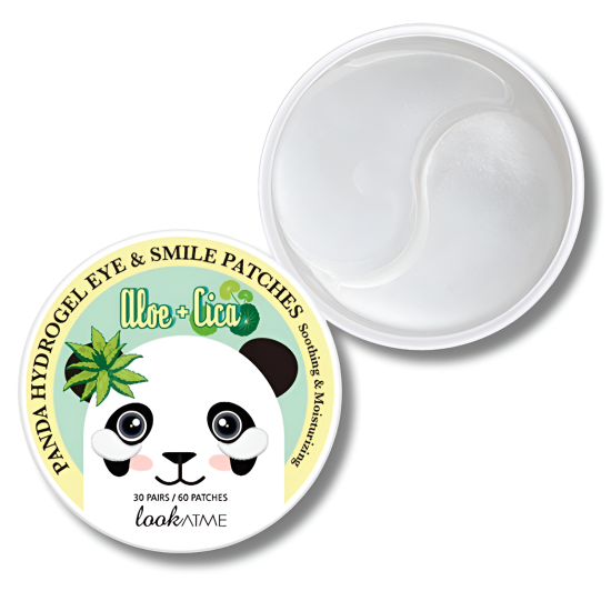 LOOK AT ME PANDA HYDRO-GEL EYE PATCH CICA & ALOE 30 PAIRES