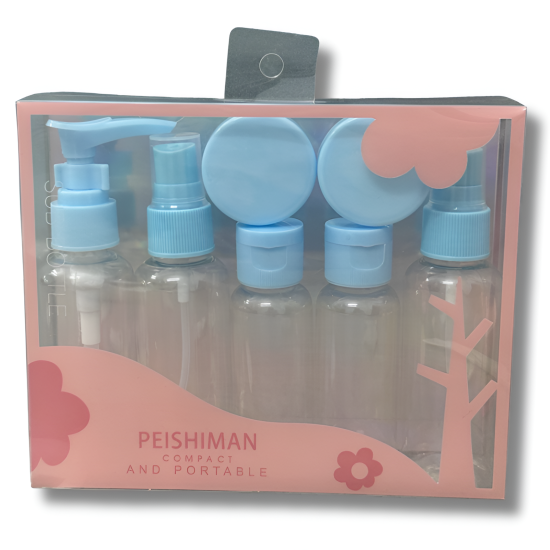 PEISHIMAN SET DE BOUTEILLES MINIATURE FORMAT VOYAGE