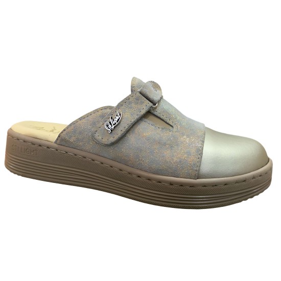 STI LIGHT SABOTS ORTHOPEDIQUES BEIGE DETAILS PAILLETES FEMME