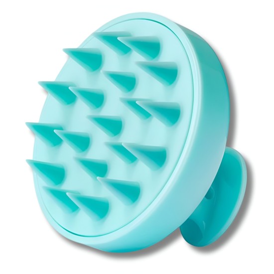 BROSSE DE MASSAGE CUIR CHEVELU EN SILICONE