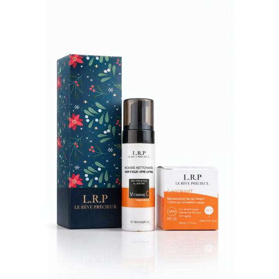 LRP COFFRET MOUSSE NETTOYANTE VITAMINE C + CREME HYDRATANTE VITAMINE C SPF20