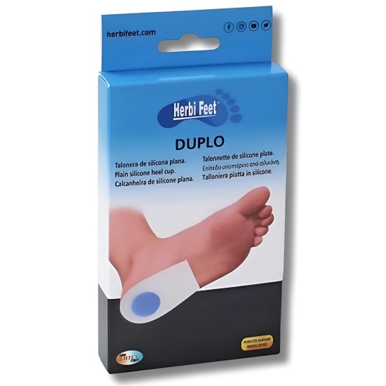 HERBI FEET TALONNETTE EN SILICONE PLATE DUPLO TAILLE L