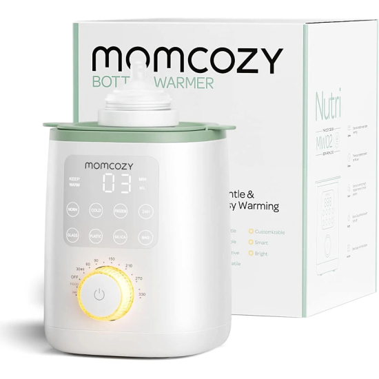 MOMCOZY NUTRI CHAUFFE BIBERON INTELLIGENT 9EN1 AVEC VEILLEUSE